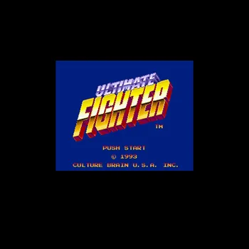 

Ultimate Fighter 16 bit Big Gray Game Card For NTSC Game Player Drop Shipping
