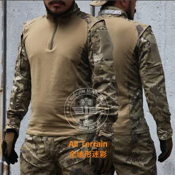 

All Terrain Moss and Lichen Sand Camo Iron Camo Tactical Ombat TDU Rapid Assault Mountaineering Shirt