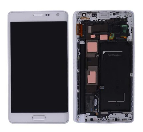 

For Samsung Galaxy Note 4 Edge N915/ N915G/ N915D/ N915F/ N915A LCD Screen Display with Touch Digitizer Panel and Bezel Frame