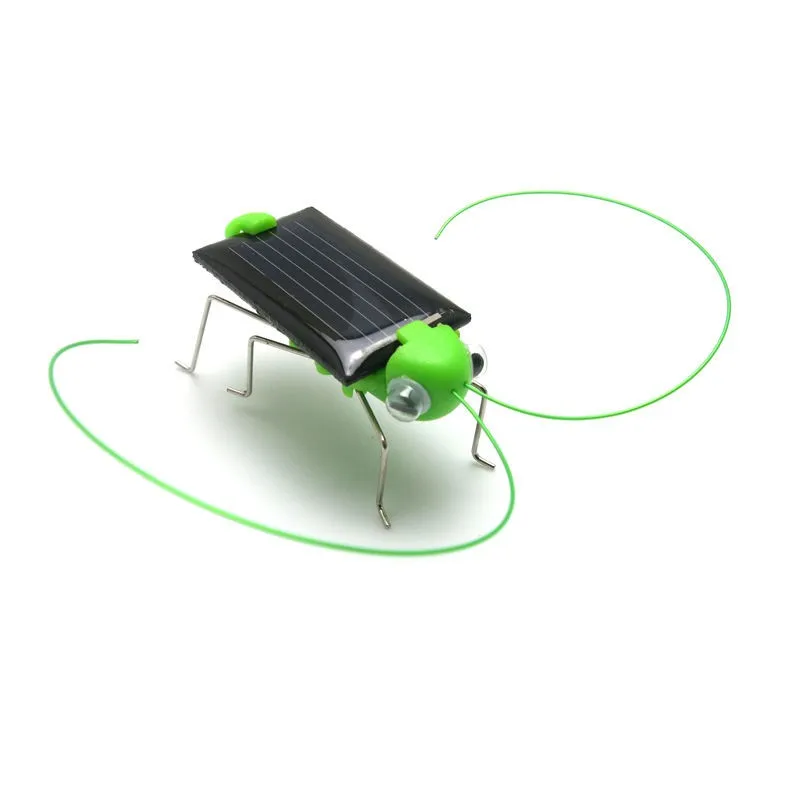 

Solar Power Electric Toy Energy Crazy Grasshopper Cricket Kit Christmas Gift Funny Toy HOT