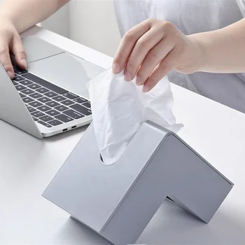 

New Corner Tissue Box Wet Wipe Napkin Papers Holder Dispenser Case for Restaurant Bathroom car Baby wet wipes Storage container