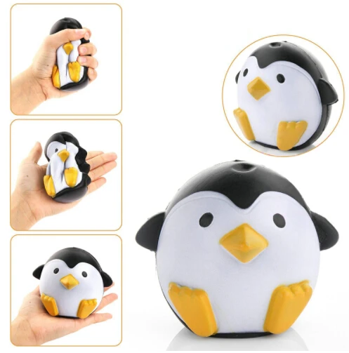 Игрушки Jumbo Squishies для детей, медленно поднимающаяся антистрессовая игрушка, кот, гамбургер, фри, сквишиес, игрушка для снятия стресса, забавная игрушка - Цвет: 892742