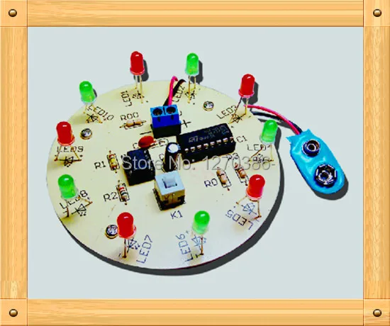 Электронный модуль рулетки/светильник набора/электронная продукция сделай сам модуль