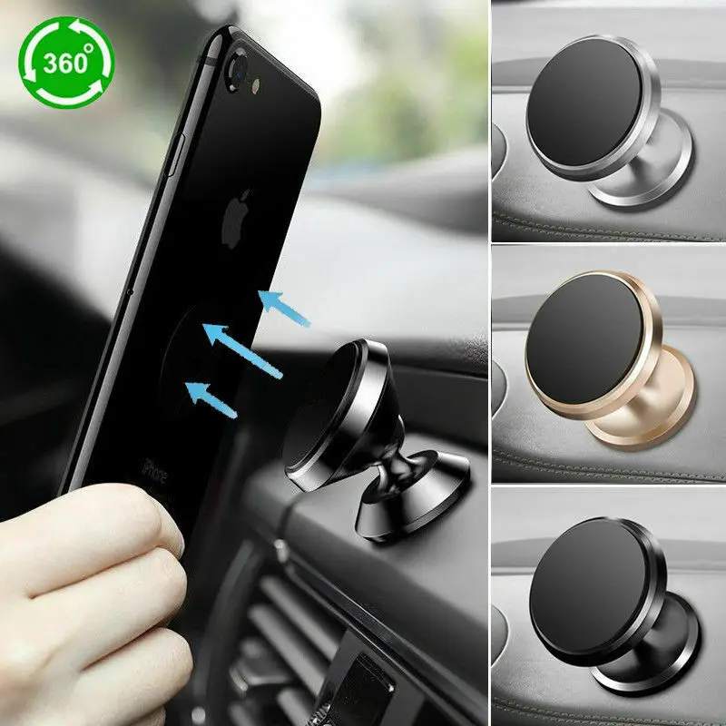 

Mobile Phone Holders Stands Universal Magnetic Car Mount Sticky Stand Holder Fit For Mobile Cell Phone GPS