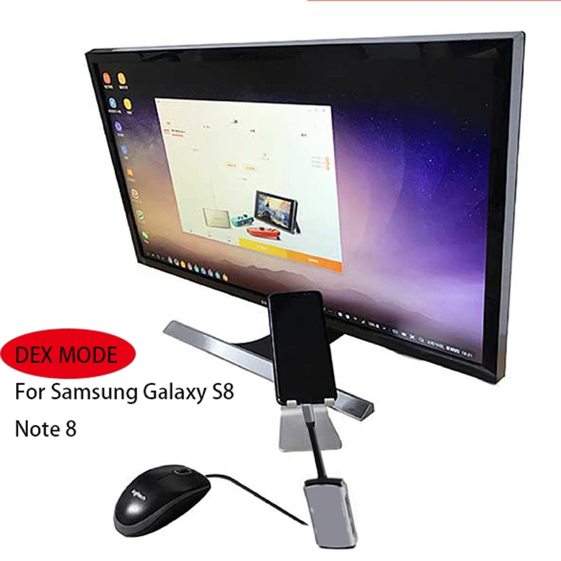 Тип USB c адаптер для Samsung Galaxy S8 dex режим Note8 с 4 К HDMI USB-C зарядки USB 3.0 SD и micro SD для MacBook Pro