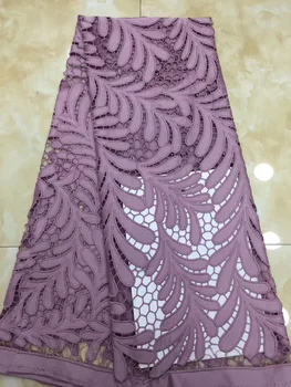 

Nigerian Lace Fabrics Embroidered African French Lace Fabrics High Quality Beaded Tulle Laces For Wedding D147