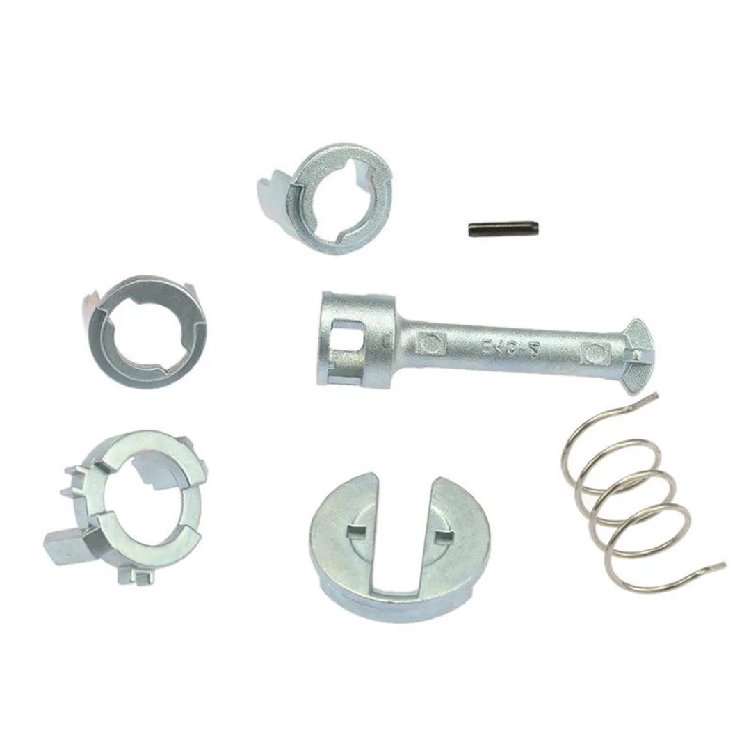 7pcs/Set Metal Door Lock Cylinder Barrel Repair Kit For BMW E46 3 Series M3 Front Right/Left