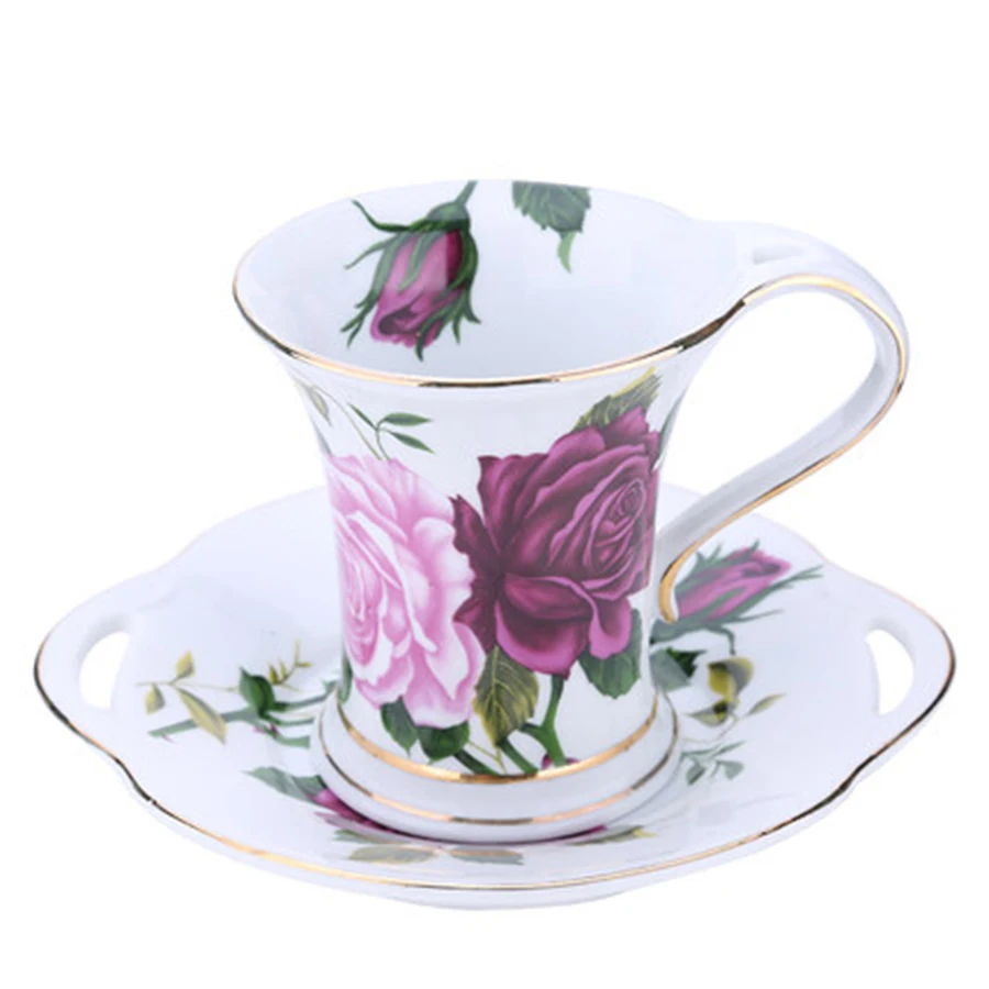 

Creative Europe Coffee Cup Set Simple Afternoon Tea Bone China Cup Milk Safe Cups Drinks Products Tazas De Ceramica Creativas 5