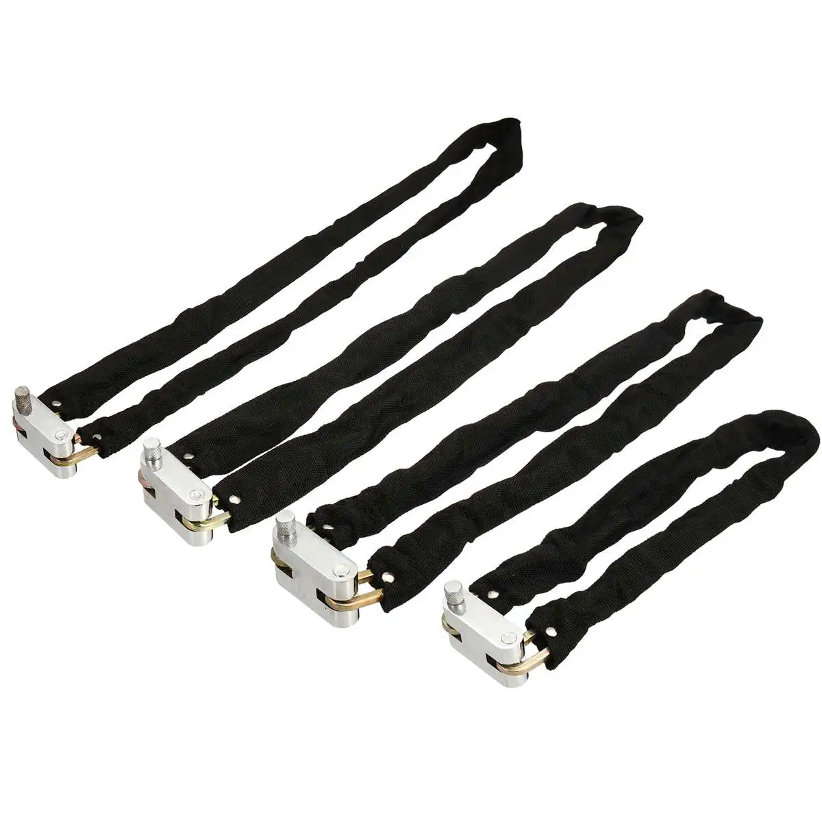 1.3m Bike Chain Lock Motorcycle Lock Heavy Duty Anti-Theft Metal Bicycle Padlock