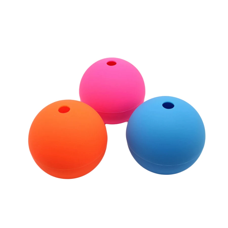 5cm diameter round silicone ice ball tray maker mold