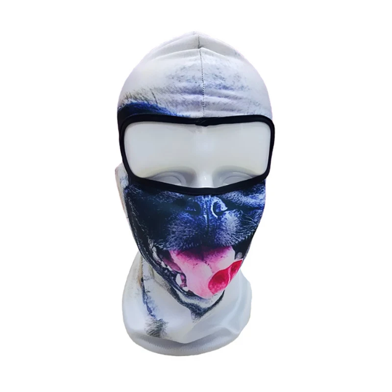 Модные зимние 3D маски для лица в виде животных, модная уличная велосипедная маска, лыжная шапка, зимняя Балаклава, маска, УФ маска, шапка - Цвет: 21