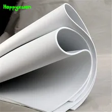 Happyxuan 2pcs/lot 100*35cm 5mm EVA Foam Sheet Cosplay White Black Two Colors Sponge Paper DIY Craft Materials Colorful