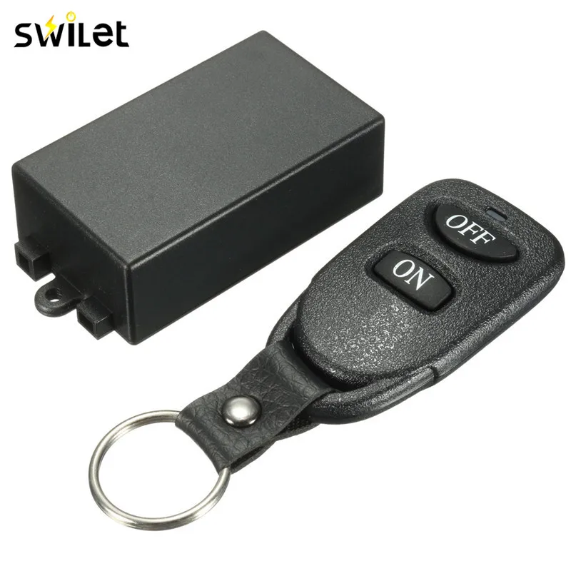 

1PC DC 12V 10A Relay 1CH Wireless RF Remote Control Switch Transmitter + Receiver APE For DIY Module Free Shipping