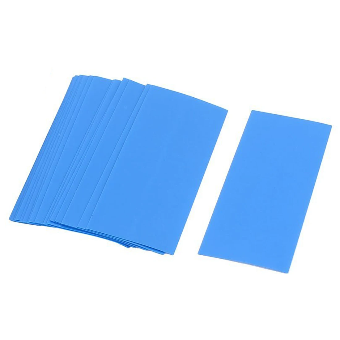 

20x 18.5mm Dia PVC Heat Shrink Tubing Blue for 1 x 18650/18500 Battery
