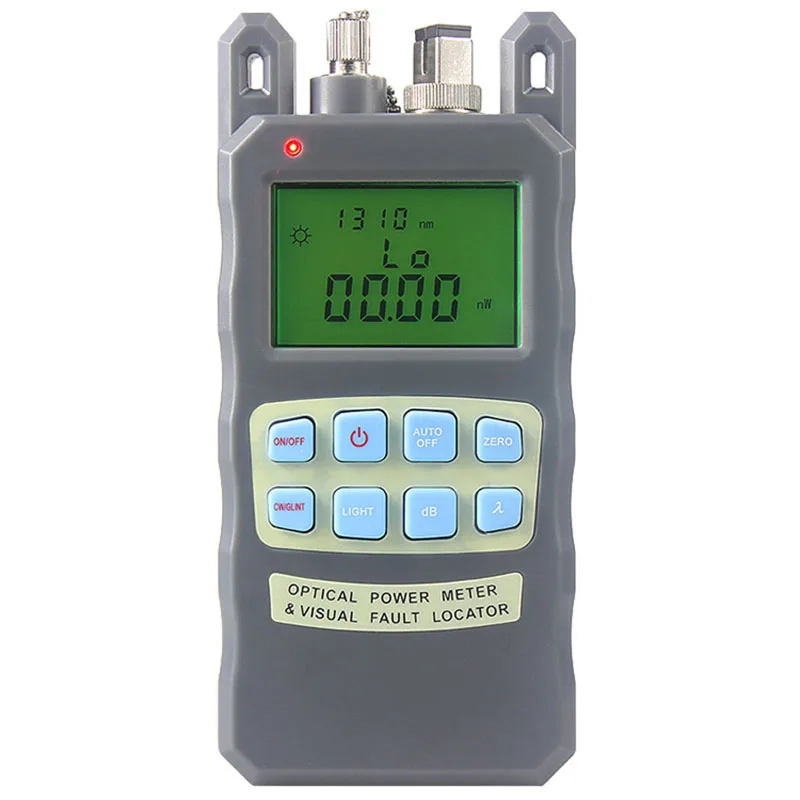 

DSHA All in Optical Power Meter -70~+10dBm 10mw 5km Cable Tester Visual Fault Locator