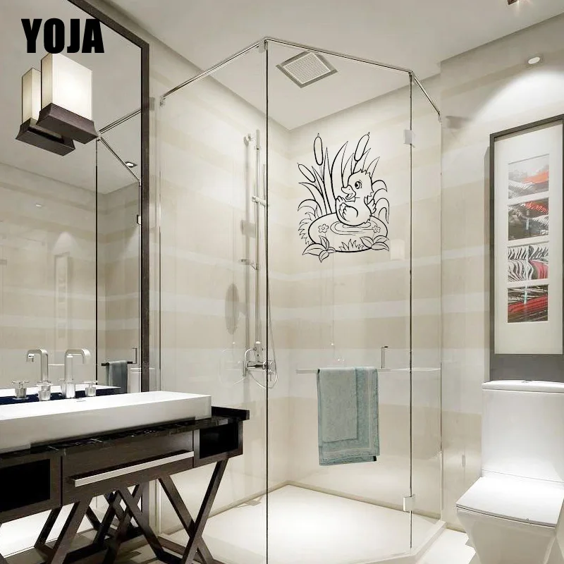 YOJA 26x20 см для ванной душа стеклянная Decal Home Decoration уточная Настенная Наклейка G2-0264 |