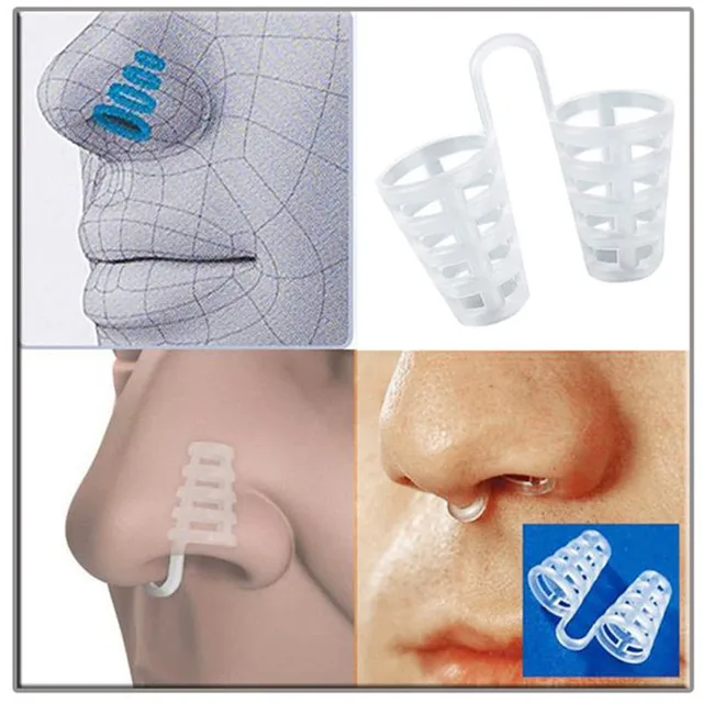 Snore Nasal Dilators Breathe Easy Snoring Cones Congestion Aidin Face