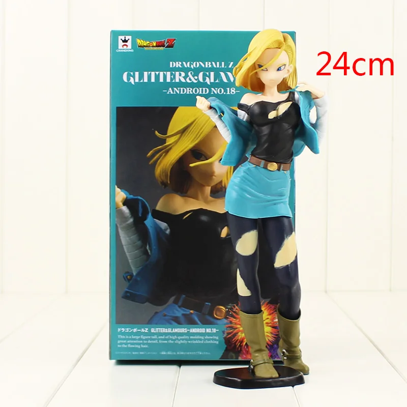 13-24 см Dragon Ball Z Gals Bulma изменение цвета блеск гламуры Android 18 Videl Chi Китай платье ПВХ фигурка Модель Кукла игрушка - Цвет: Style D in box