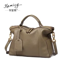 Kamicy 2018 best selling new Korean handbag style handbag elegant fashion lady slant bag casual leather