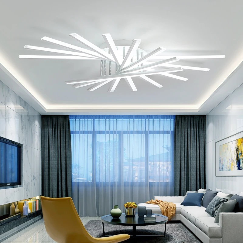  Modern Acrylic LED Chandeliers Ceiling For Living room Bedroom Kitchen Design Deco Home Lighting Fi - 33030778669