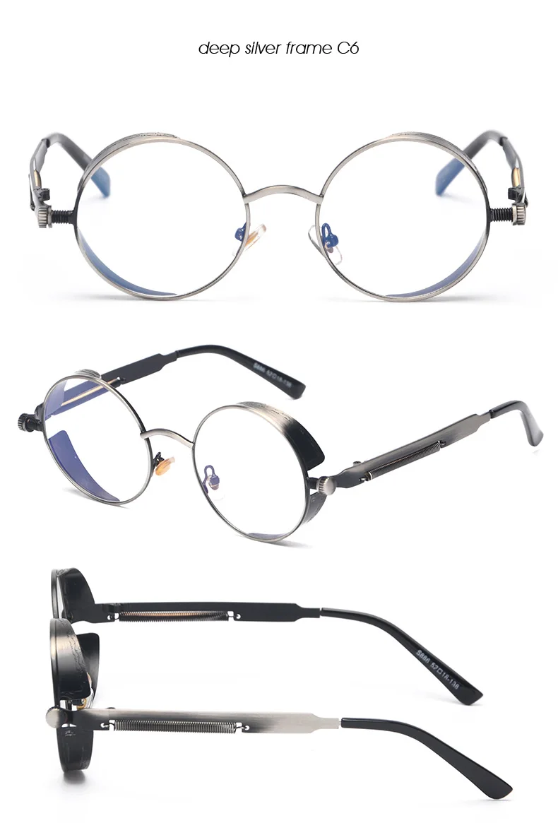 C6 deep silver frame