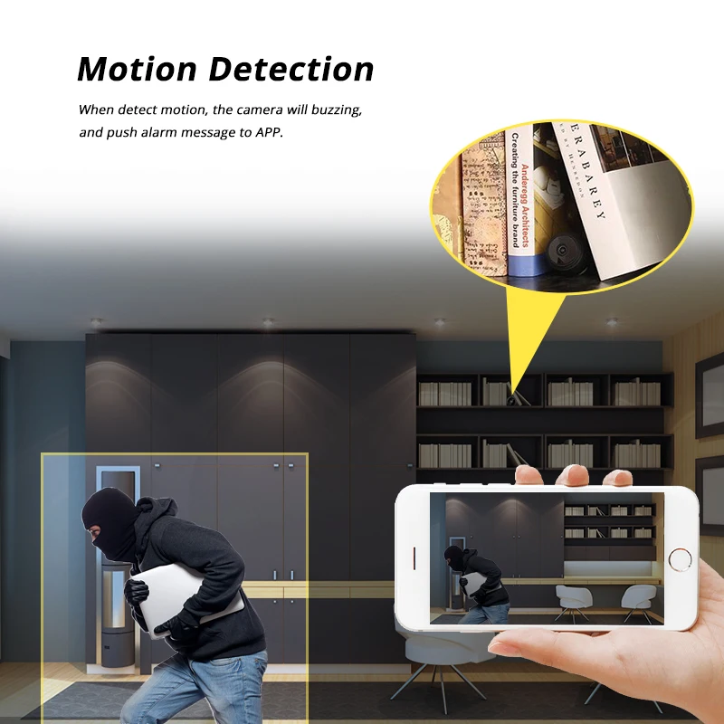 Mini Camera WiFi HD 1080P Camera Indoor Home Small Cam Security Camera Built-in Battery Night Vision for iPhone Android PC iPad Mini Camera WiFi HD 1080P Camera Indoor Home Small Cam Security Camera Built-in Battery Night Vision for iPhone Android PC iPad