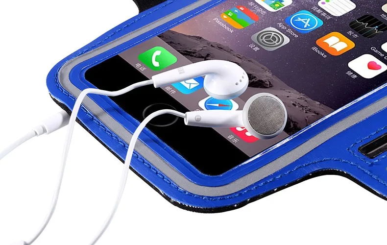 Cellphone Running Arm band Case For iPhone 6 6s Plus 5s Sport Arm Band PU Leather Belt Fitness Accessories Running Phone Pouch