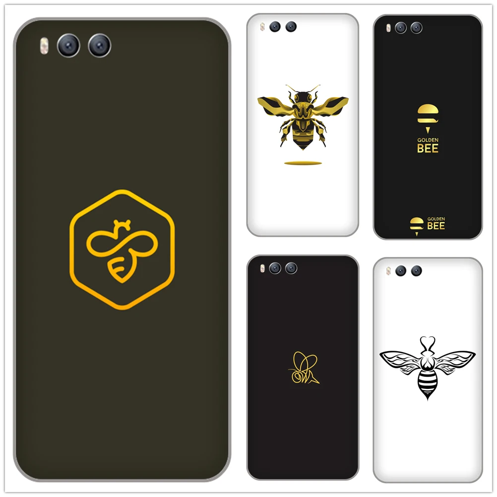 Милый queen пчела арт силиконовый чехол для xiaomi 3 note3 4 4c 5S 5 6 redmi 4a 6a Примечание note2 5a на