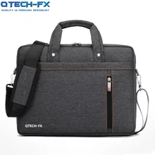 Quality Laptop Briefcase Canvas Bag Cushion Protection Business for QTECH Apple ASUS Lenovo HP Dell Notebook Computer Gift Pink