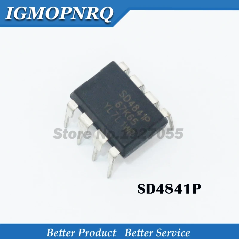 10 шт./SD4841P DIP8 SD4841 DIP SD4841P67K65 DIP-8 импульсный чип новый оригинальный | Электронные