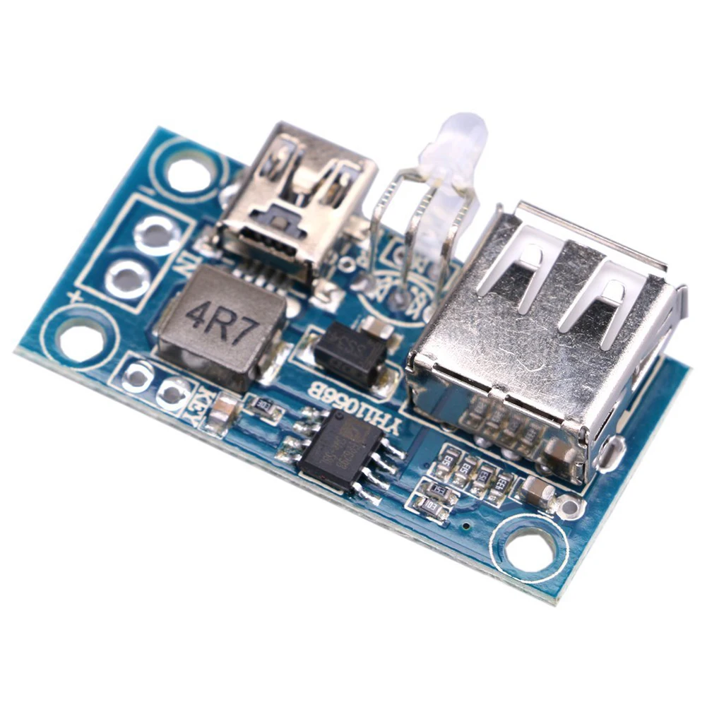 Ultra-small 3A High Efficiency DC 2.6-5 .5V to 5V Boost Step up Converter Mobile Power Supply Module USB Charging for Phone |