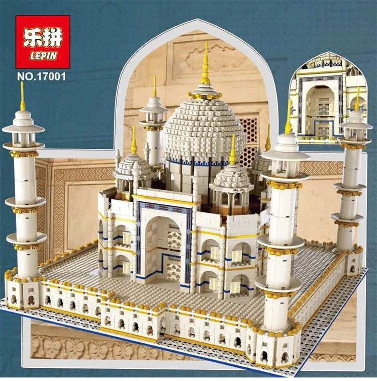 font b LEPIN b font 17001 Building Street View series Taj Mahal Model Building Kits