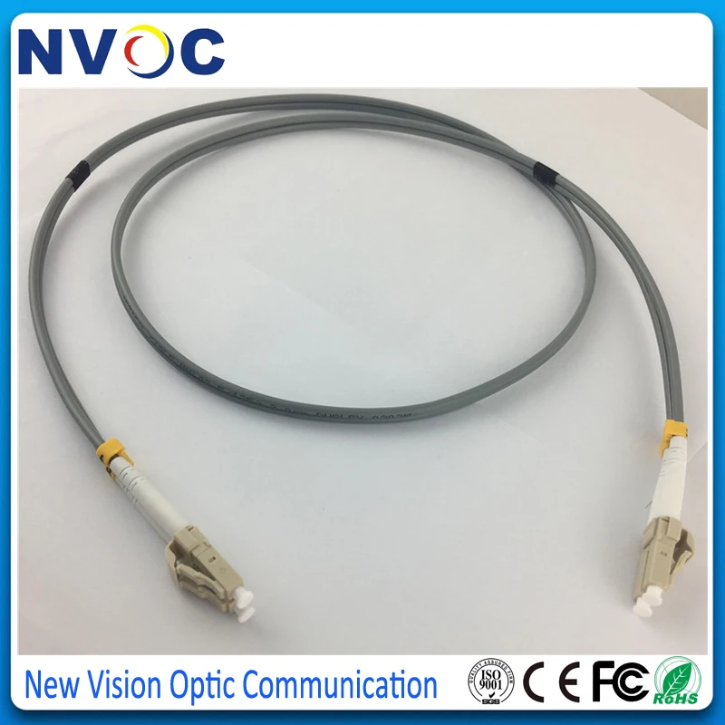 5 шт./лот LC/UPC мм DX (0 6 плотное буферное волокно) 1 м 3 0 ПВХ оболочка LC UPC дуплексный