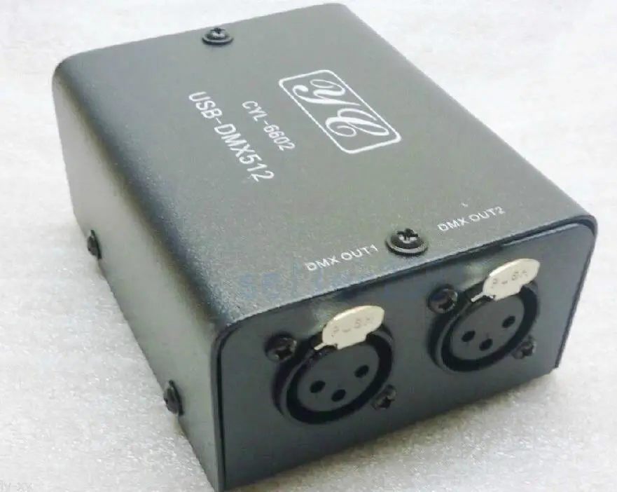 

512-Channel USB to DMX512 LED light DMX-Stage Lighting Controller LAMP dimmer PC DMX-512