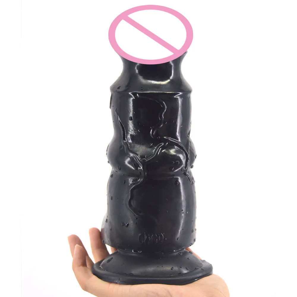 217*70mm black super huge horse dildos for women realistic thick dildo suction cup male genital fake penis for women gay