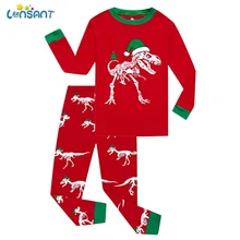 LONSANT/Детские Рождественские костюмы с длинными рукавами и круглым вырезом; Roupa Infantil Menina; новогодние костюмы для детей; комплект одежды для малышей; N30