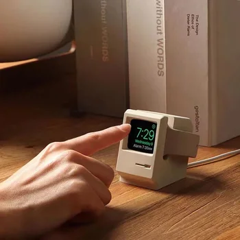 

Retro Charging Docking Desk Holder For Apple Watch Series 1/2 38mm 42mm Charge Dock Compact Stand