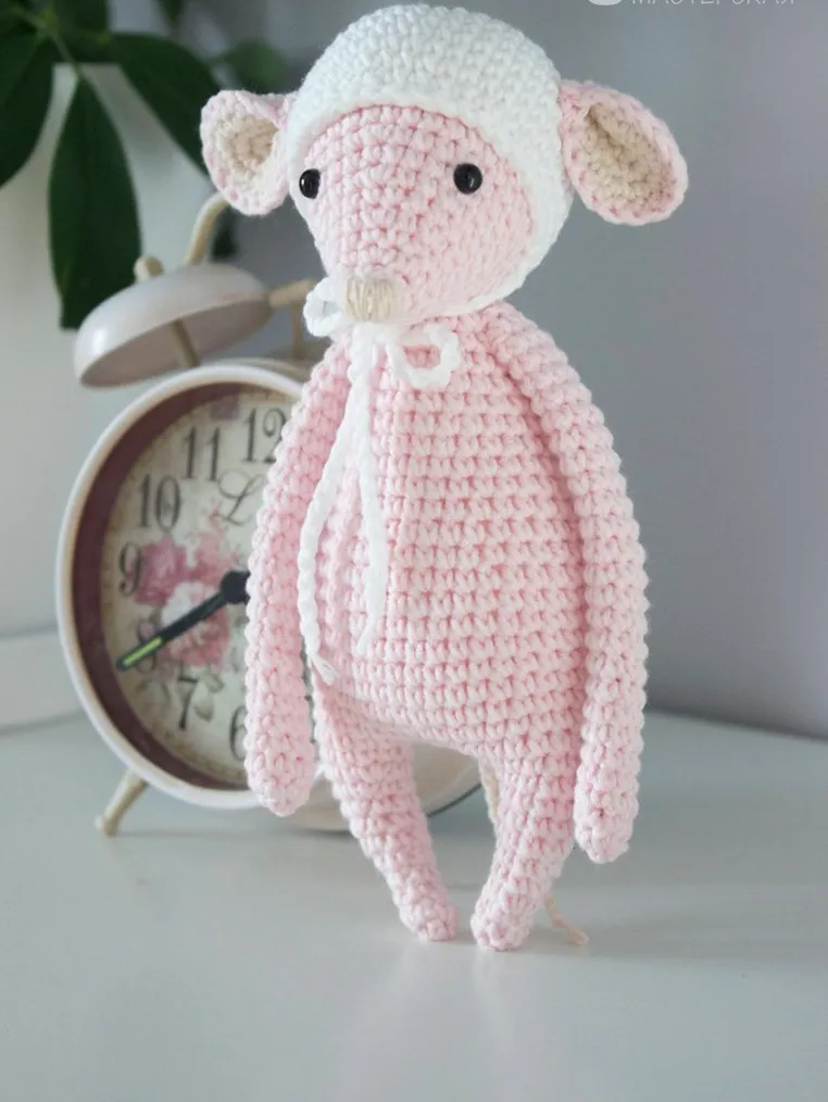 Игрушки для вязания крючком кукла-амигуруми мышка Номер модели TS041321