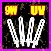 4 шт. 9 Вт светодиодный светильник хорошая цена УФ лампа Сушилка для ногтей гель Инструмент сушка лака l'ampoule Rohre tubo de bombilla