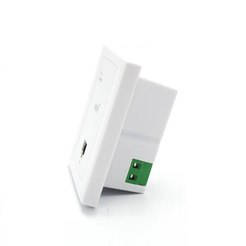 ANDDEAR White Wireless WiFi in Wall AP High Quality Hotel Rooms Wi-Fi Cover Mini Wall-mount AP Router Access Point