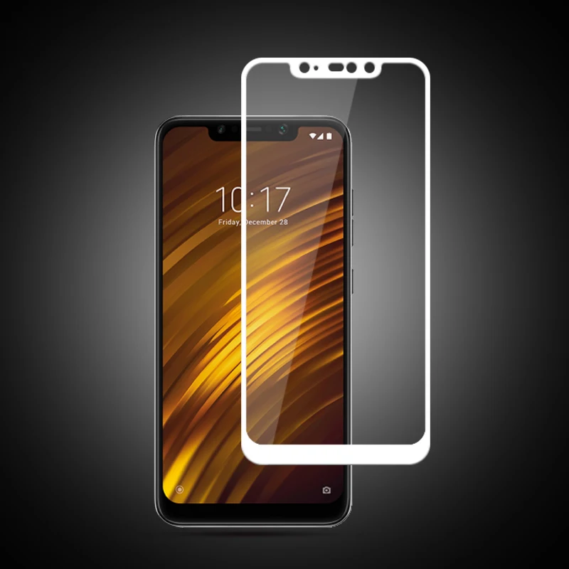 Pocophone F1 закаленное стекло yezaoo полное покрытие Защитная пленка для экрана xiaomi mi 8 SE