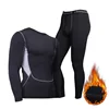 Winter Thermal Underwear for men Keep Warm Long Johns Fitness flecce legging  tight undershirts ► Photo 3/6