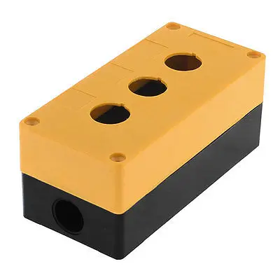 

7/8" Push Button Protective Case 3 Control Stations Switch Control Box