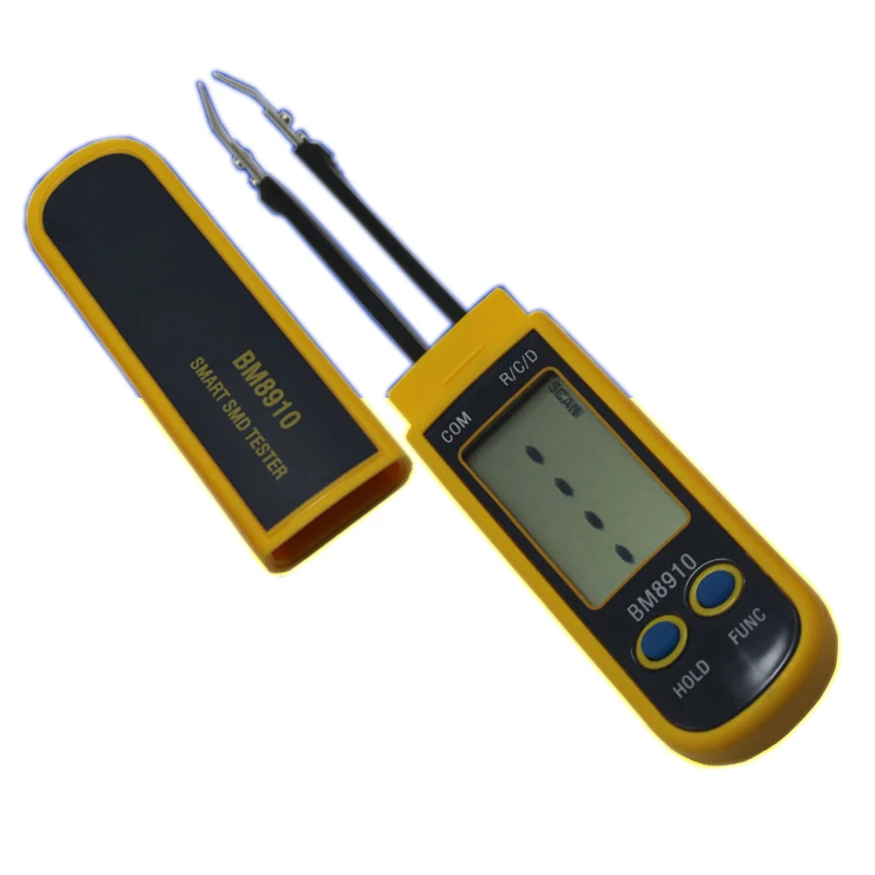 

High quality Tweezers Smart SMD RC Resistance Capacitance Diode Meter Tester LCD Multimeter BM8910