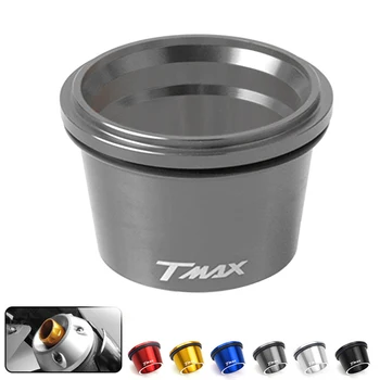

For Yamaha T-max TMAX 2012 2013 2014 2015 2016 2017 CNC Aluminum Motorcycle Exhaust Pipe Muffler Tail Port Cover Cap