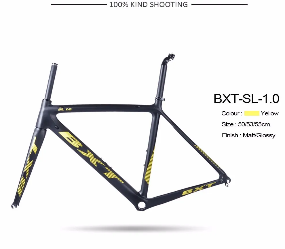 Flash Deal carbon road frame bicycles BXT 2017 DI2 V brake Road bike chinese carbon frames cycling bicycle frame with fork carbon road bike 4
