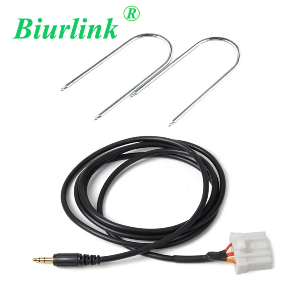 

Biurlink Car Stereo 3.5mm Audio Interface Aux Audio Input Cable Adapter for Mazda 2 3 5 6 2006+
