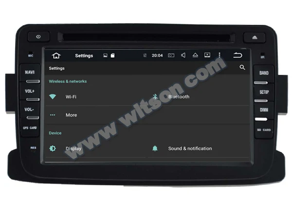 Top WITSON Android 9.0 IPS HD Screen for RENAULT Sandero Dokker Lodgy CAR DVD 4GB RAM+64GB FLASH 8 Octa Core+DVR/WIFI+DSP+DAB+OBD 3