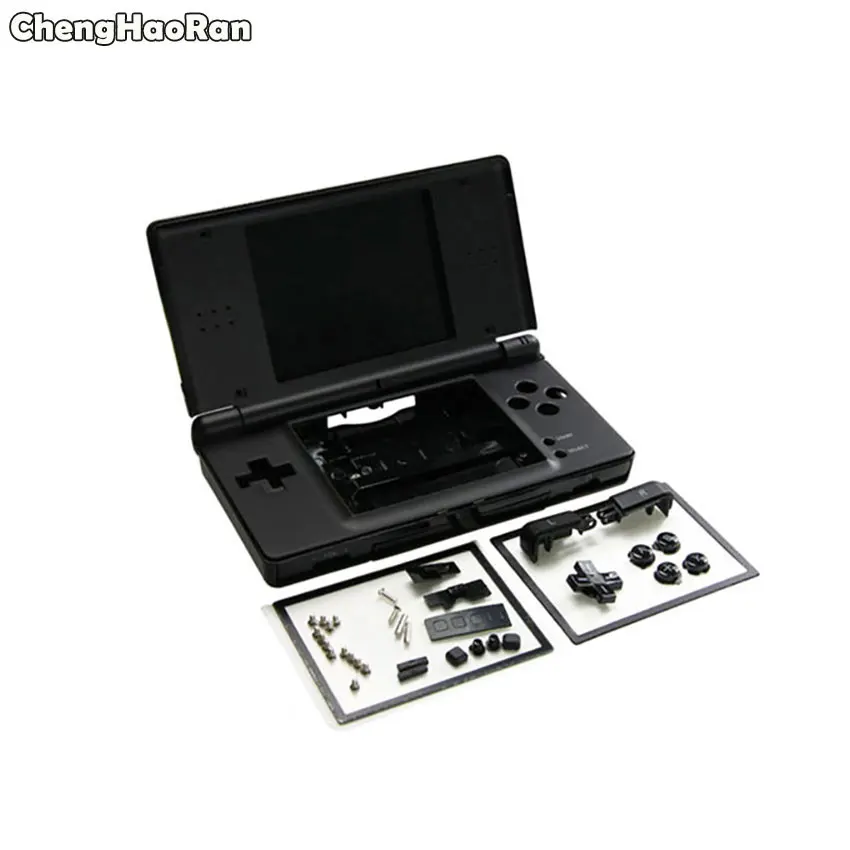 ChengHaoRan Housing Shell Cover Case Full Set with Buttons Screws Kit Replacement For Nintendo DS Lite NDSL Game Console