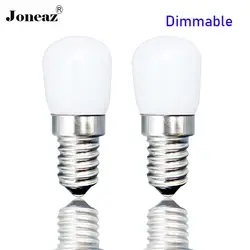 Светодиодная лампочка E14 E12 110 V 220 V dimmable bombilla 1,6 W lampadine лампа для холодильника оптом 3000 K 6000 K Joneaz